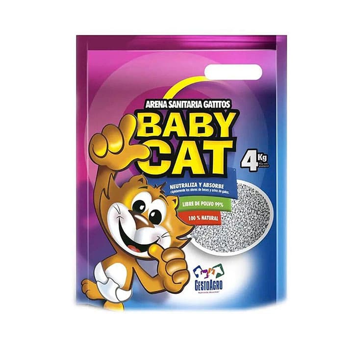 BABYCAT ARENA GATO 4Kg - 1