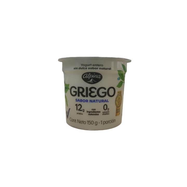 ALPINA YOG GRIEGO NATURAL 150Ml - 1