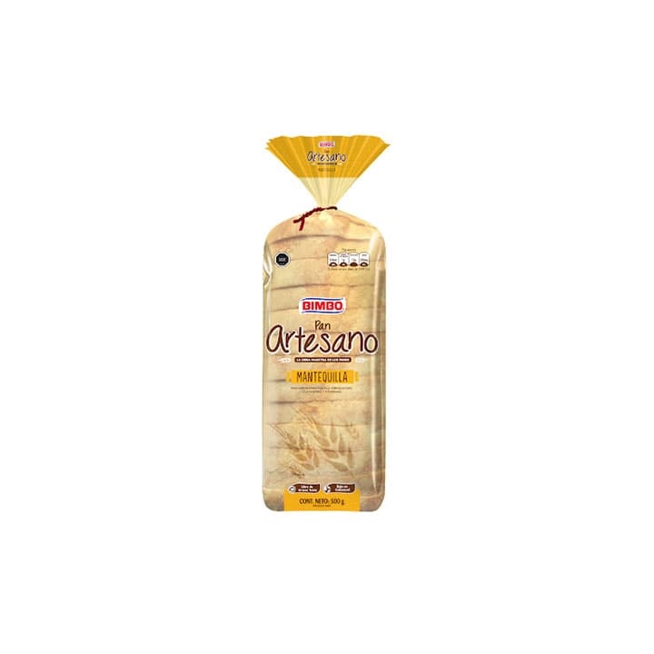 BIMBO ARTESANO MANTEQUILLA 500g - 1