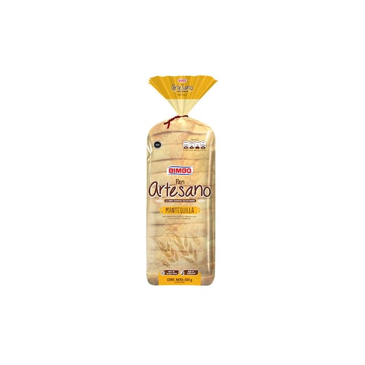 BIMBO ARTESANO MANTEQUILLA 500g