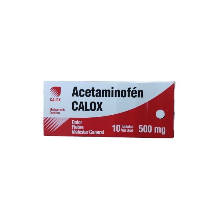 ACETAMINOFEN 10tabX500mg 