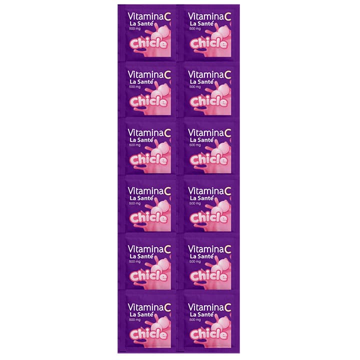 VITAMINA C 10tabX500mg MASTI CHICLE LA SANTE - 1