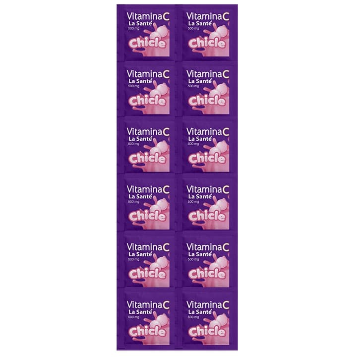 VITAMINA C 10tabX500mg MASTI CHICLE LA SANTE