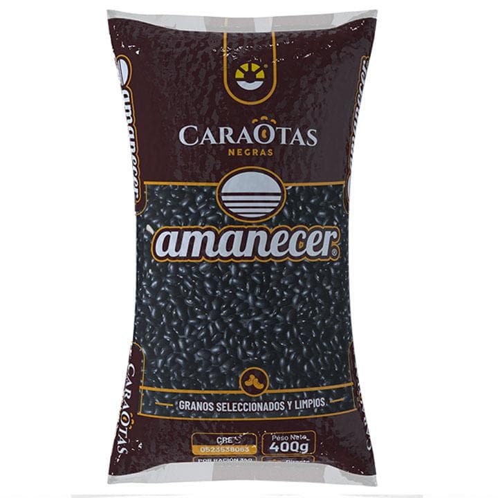 AMANECER CARAOTAS NEGRAS 400g